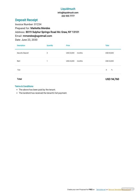 50 Receipt Samples Format And Examples 2023