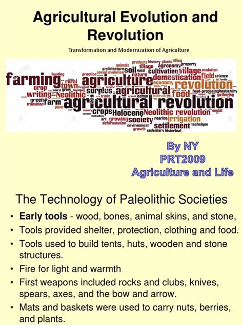 Lesson 2 Transformation and Modernization of Agriculture | PDF ...