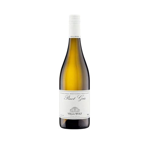 Vinho Branco Meio Seco Villa Wolf Pinot Gris 750ml Família Scopel