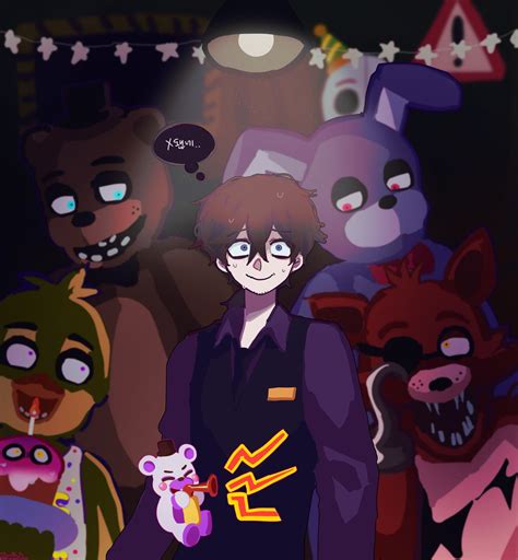 On Twitter Anime Fnaf Fnaf Drawings Fnaf Art