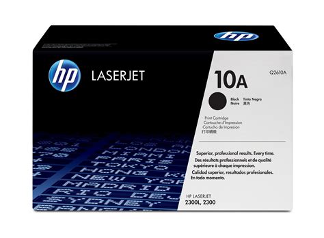 HP 10A (Q2610A) Black Original LaserJet Toner Cartridge - HP Store Canada