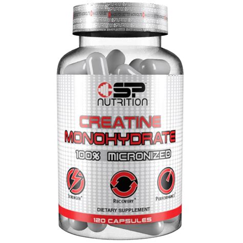 Creatine Monohydrate 120 Capsules 3500 Mg Per Serving 24 Servings Pure Creatine Micronized