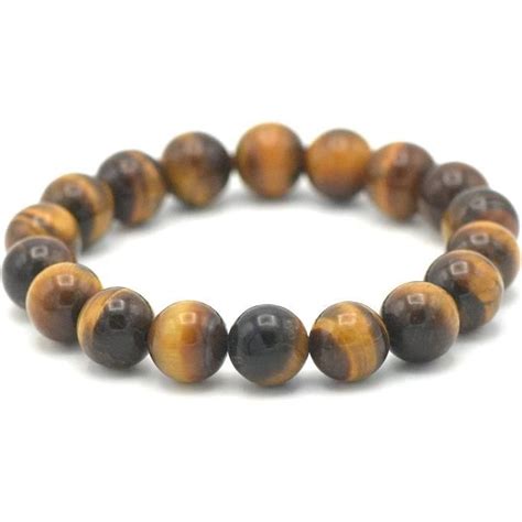 Miracles Min Raux Bracelet Perle Ronde Mm Pierre Naturelle