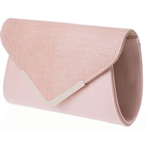 Small Plain Clare Clutch Pink Nude