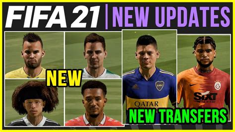 Fifa 21 News Squad Update New Faces Transfers Career Mode