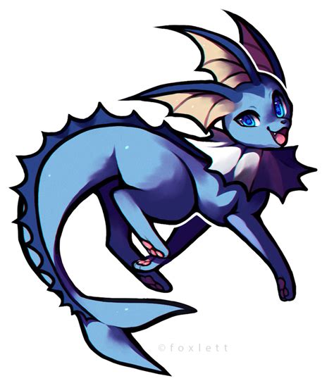 Vaporeon By Foxlett On Deviantart