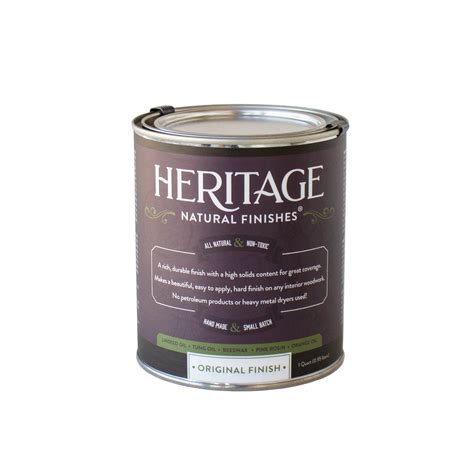 Original Finish – Heritage Natural Finishes, LLC
