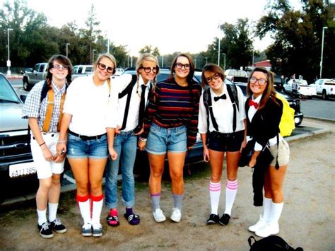 Nerd Day In High School Nerd Costumes Spirit Week Outfits Homecoming Spirit