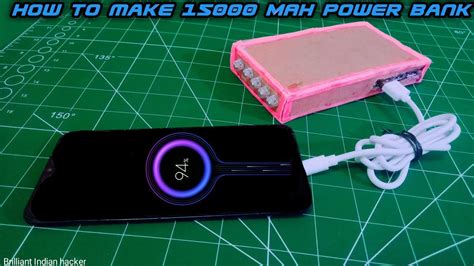 How To Make A Mah Power Bank At Home Power Bank Emergency Light