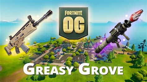 ⭐ Og Greasy Grove 🎯 Vangork Fortnite Creative Map Code