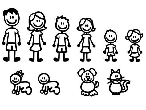 Stick Family Vector at Vectorified.com | Collection of Stick Family Vector free for personal use