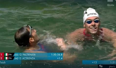 È un Italia da impazzire nella 10km ai Mondiali di nuoto Paltrinieri d