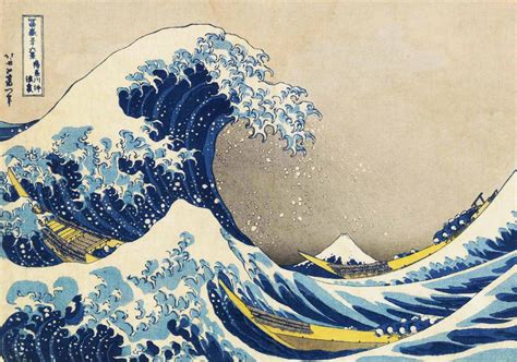 Katsushika Hokusai Great Wave Japanese Poster Print