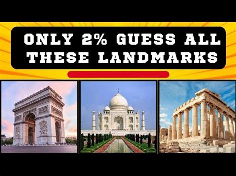 Guess The Famous Landmarks In 7 Seconds Guess The Country By The