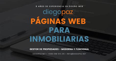 Páginas Web para Inmobiliarias en Uruguay Diseñador Web WordPress