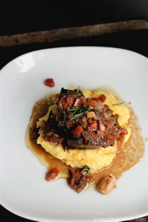 Braised Short Ribs With Creamy Parmesan Polenta Recipe Braised