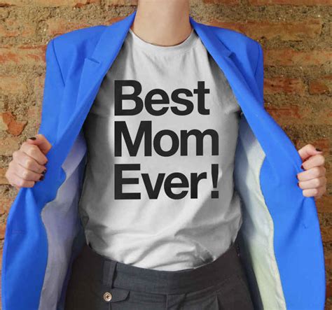 T Shirt Fete Des Meres Camiseta La Mejor Madre Del Mundo Tenstickers