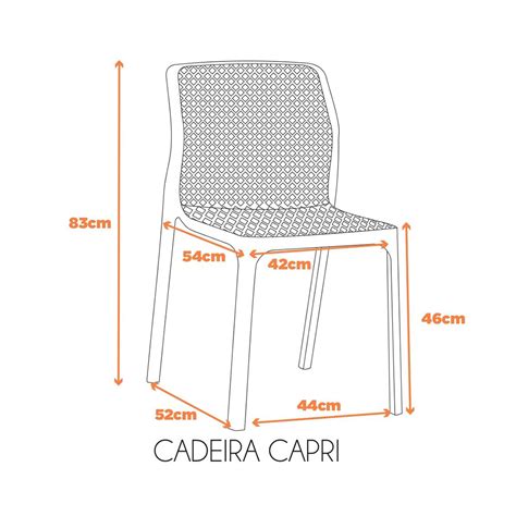 Cadeira Capri Nude Lemare Móveis