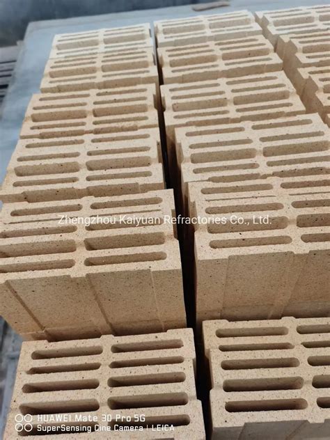 Fireclay Checker Brick Refractory Bricks For Hot Blast Furnace Hot