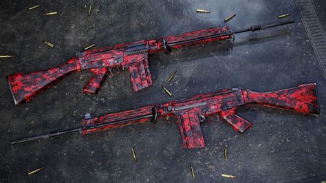 Insurgency Sandstorm Red Dark Weapon Skin Set Focus Entertainment