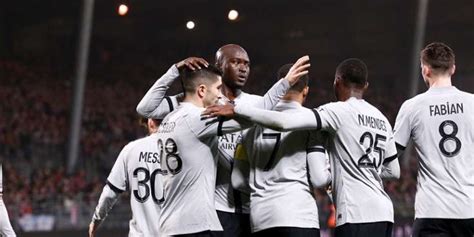 Brest Psg Les Notes Des Joueurs Parisiens Dans La Presse Canal