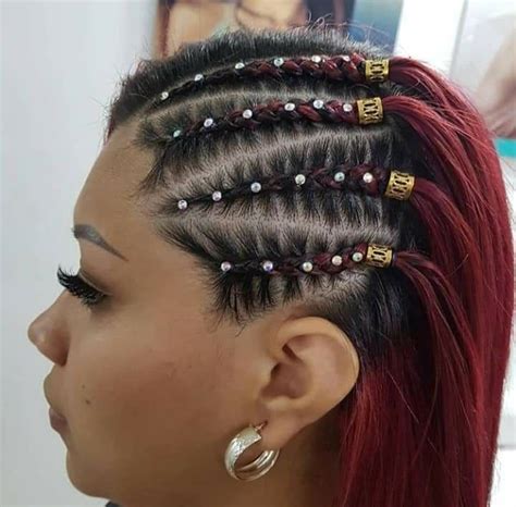 Peinados De Trenzas Pegadas A La Cabeza Peinados Con Trenzas