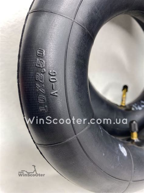 Камера 10x2.5 із кривим соском і рівним соском Hota - WinScooter