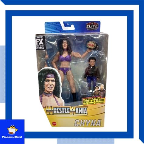 Wwe Wrestling Mattel Elite Wrestlemania Chyna Action Figure Shopee