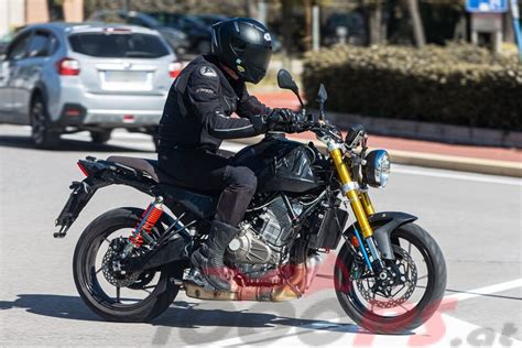 Aprilia 457 Naked Prototype Photographed Motorcycle Sports