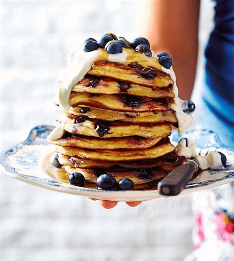 Pancakes Aux Myrtilles Vinzalice Magazine