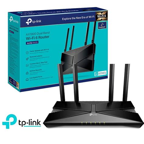 TP Link Archer AX23 Wi Fi 6 Router Dual Band AX1800 TP LINK Falabella