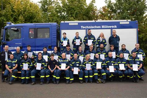 St Wendel Neue Einsatzkräfte für das THW St Wendeler Land Nachrichten