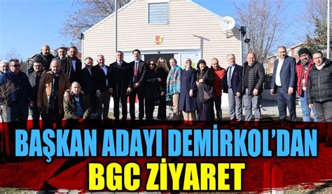 Başkan Adayı Demirkoldan Bgc ziyaret Köroğlu Gazetesi Bolu son