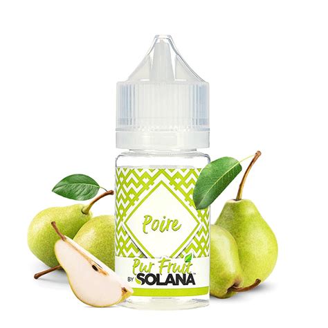 E Liquide Flacon Poire Ml Solana Mg E Vap