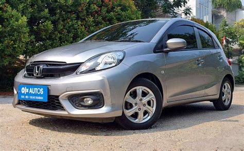 OLX Autos Honda Brio Satya 1 2 E Bensin MT 2018 Abu Mobil Bekas