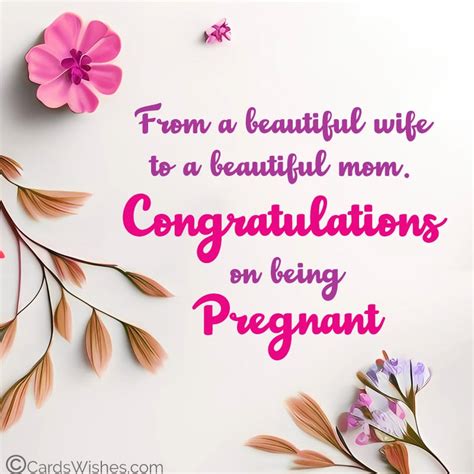 Congratulations On Pregnancy Wishes And Messages