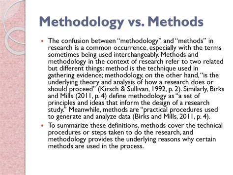 Research Methodology Methods And Design