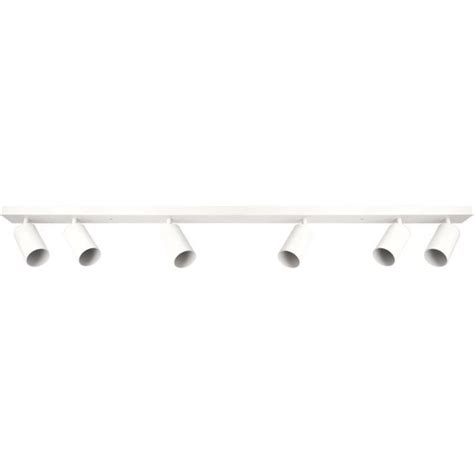 EDO Plafonnier MALGA 6 6 Spots Blanc Orientable Éclairage de Plafond