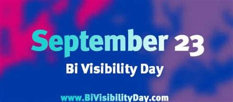 Celebrate Bi Visibility Day with GLAM and the Office of Campus Life