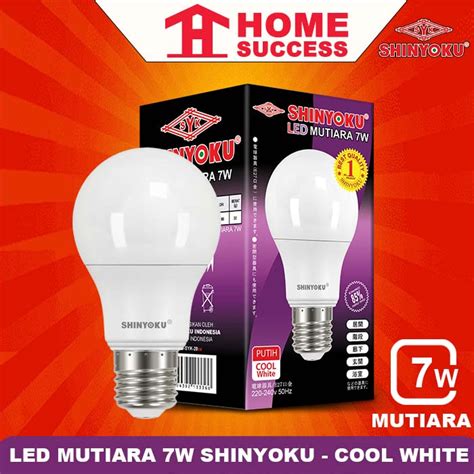 Jual Lampu LED Mutiara 7w Shinyoku Garansi Resmi 1 Tahun LED