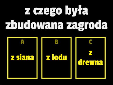 Zaczarowana Zagroda 1 Test