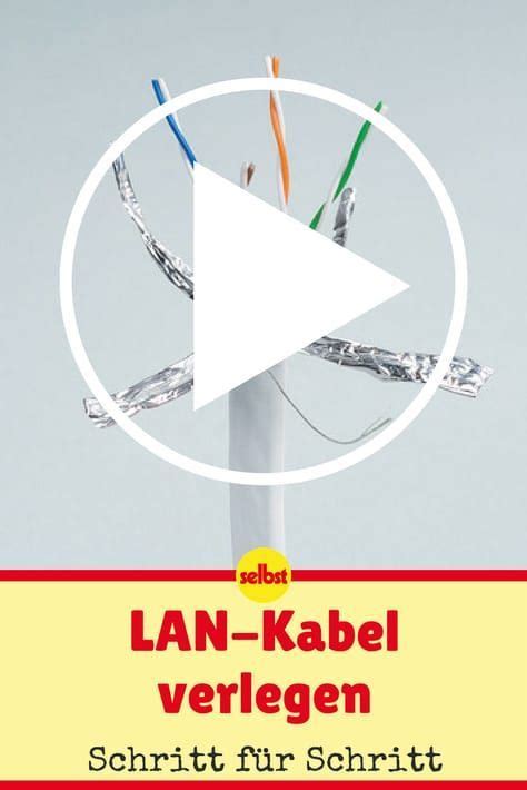 LAN Kabel Verlegen Selbst De LANKabel Selbstde