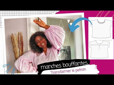 Patron Blouse Avec Manches Longues Bouffantes Patron Du Top Iro