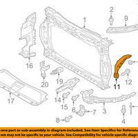 New Genuine Audi Q U Front Radiator Frame Bracket Left N S