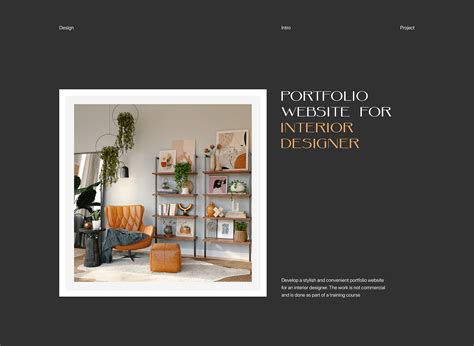 Portfolio for interior designer :: Behance