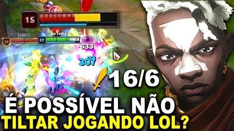 Ekko Como Carregar Uma Partida Ficando Tiltado Mono Ekko Vs