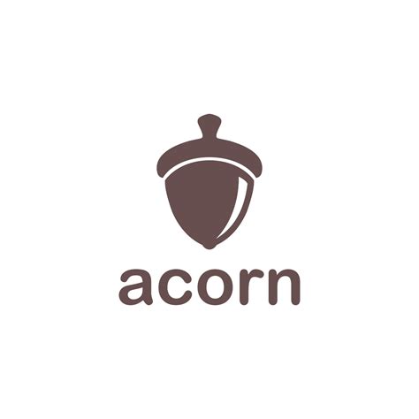 Acorn Logo And Bakery Logo Vector And Templates Logo Inspiration