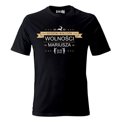 Koszulka M Ska Wiecz R Kawalerski Koszulki Z Nadrukiem Tshirt Gallery