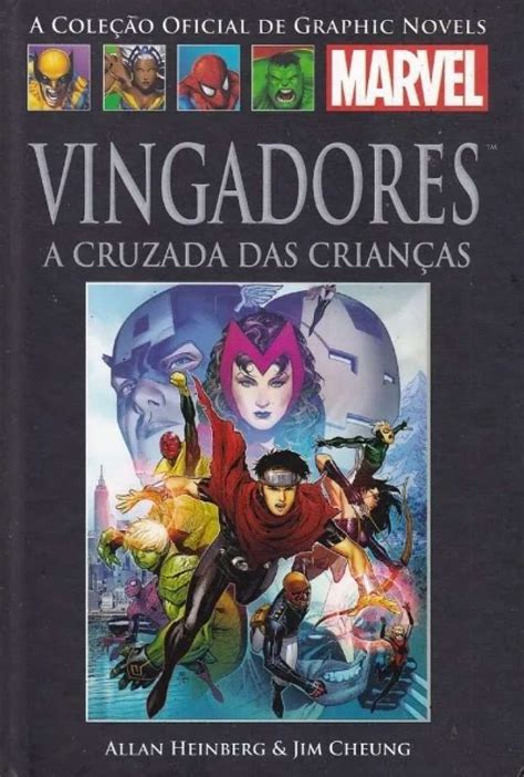 A Cole O Oficial De Graphic Novels Marvel Salvat Vingadores A