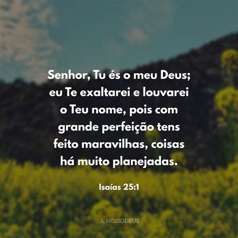 Frases De Isa As Para Abra Ar As Profecias De Deus Em Sua Vida